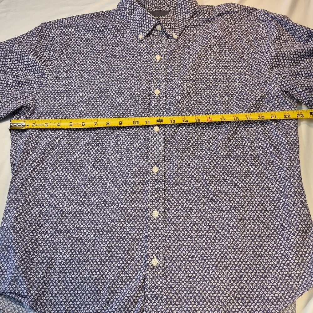Bonobos Blue and White Casual Button Down Shirt - Picture 6 of 14